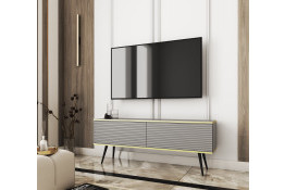 Настенная тумба ORO MDF RTV 135 Szary + на ножках